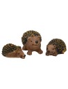 Set of 3 hedgehogs for statues 14-15 cm