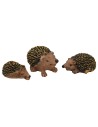 Set of 3 hedgehogs for statues 14-15 cm