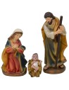 Natività 3 soggetti in resina serie 15 cm Mondo Presepi