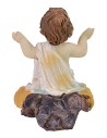 Natividad con niño sentado en resina serie 15 cm Mundo Pesebres