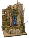 Cascata funzionante tra le rocce cm 25,5x25x36 h