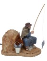 Pescatore serie 15 cm Oliver in movimento Mondo Presepi