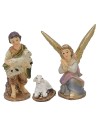 Set Natività 11 soggetti 5 cm in resina per Presepe Mondo