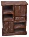 Kitchen cabinet in antiqued wood cm 24,5x14,5x31,5 h