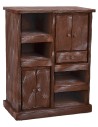 Kitchen cabinet in antiqued wood cm 24,5x14,5x31,5 h