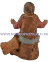 Lumberjack sitting 10 cm Euro