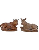 Ox and Donkey for statues height 15-16 cm