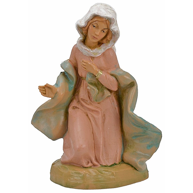 Madonna inginocchiata serie 12 cm Fontanini Mondo Presepi