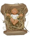 Cuna de madera con Niño serie 30 cm Fontanini Mundo Pesebre