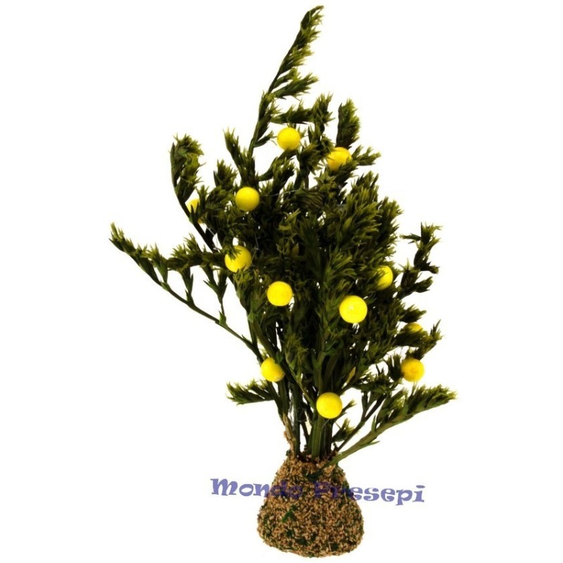 Árbol de 12 cm con limones Mundo Pesebre