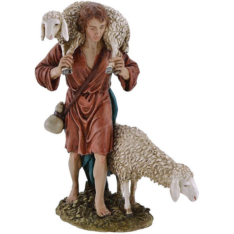 Good Shepherd Landi Moranduzzo 20 cm in resin