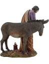 Saint Joseph with Donkey Landi Moranduzzo 20 cm