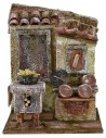 Kitchen setting for presepe cm 14,5x12x18 h. for statues 10 cm