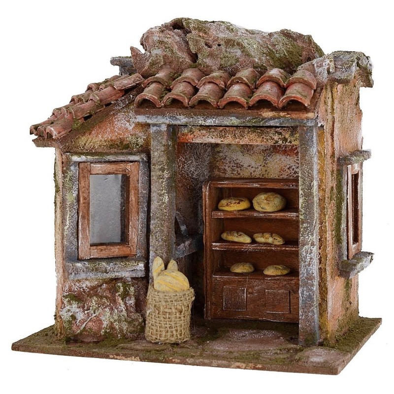 Bakery setting for Presepe cm 19,5x14, 5x20 h for statues of 10