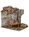 Setting for presepe with fruit stand 19x14, 5x16, 5 for statues