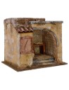 Bottega da falegname cm 24x18x20,5 h per statue cm 12