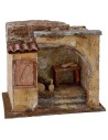 Bottega da falegname cm 24x18x20,5 h per statue cm 12 Mondo