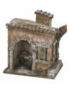 Bottega del fabbro cm 11,5x9x13 h per statue da 6 cm Mondo