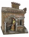 Bottega del fabbro cm 11,5x9x13 h per statue da 6 cm