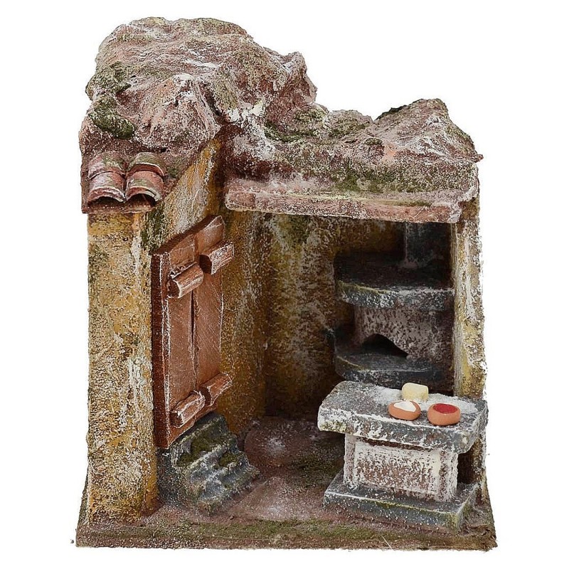 Shop of the baker cm 11,5x9x13 h. for statues 6 cm