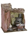 Bottega del fornaio cm 24x17,5x27,5 h per statue da 12 cm