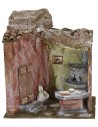 Bottega del fornaio cm 24x17,5x27,5 h per statue da 12 cm