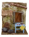 Shop of the pescissole cm 14,5x12x17 h. for statues 10 cm