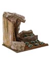 Orto for presepe with arc cm 19,5x14, 5x18 h. for statues 10 cm