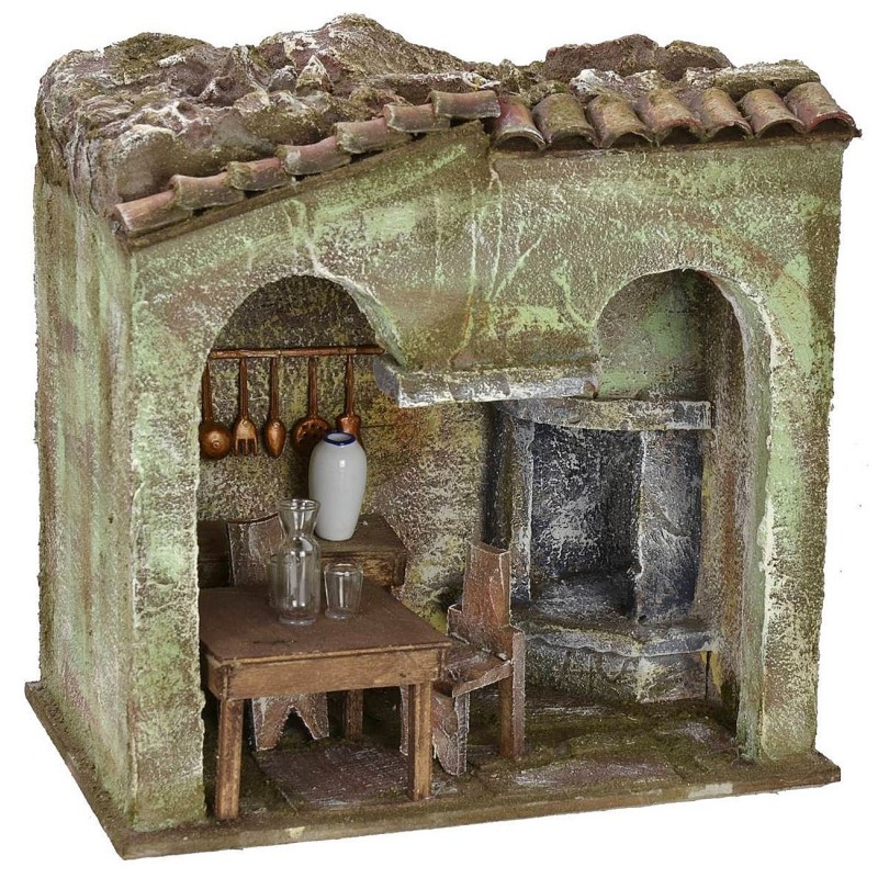 Tavern cm 24x16x24 h for 12 cm statues