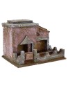 Porcilaia for presepe cm 20x14, 5x13 h. for statues 10 cm