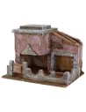 Porcilaia for presepe cm 20x14, 5x13 h. for statues 10 cm