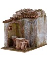 Vineria with dehor cm 24x17,5x23 h for statues 12 cm