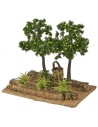 Lemon orchard cm 14x9x12 h for statues of 8-10 cm