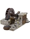 Mallet in motion with working mill