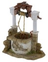 Well in resin for presepe cm 10x6x12 h