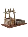 Well for presepe with drinking room cm 14,5x9x10, 5 h. for