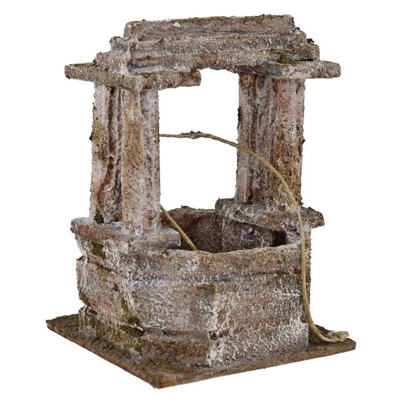 Well for octagonal nativity scene cm 6x6x8,5 h. for statues