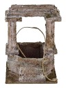 Well for octagonal nativity scene cm 6x6x8,5 h. for statues