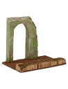 Strada componibile con arco in pietra cm 14,5x10x12,5 h. Mondo