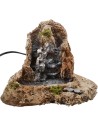 Cascate con lago per presepe funzionante cm 25x19x16 h. Mondo