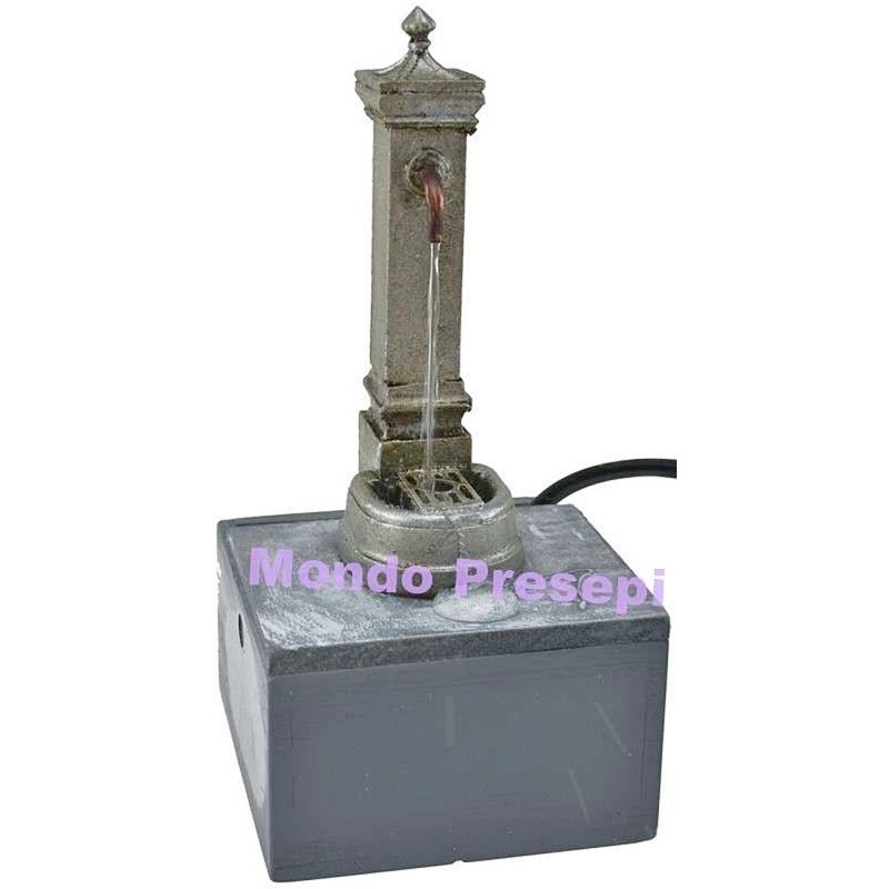 Fuente de columna para estatuas h. 25 cm Mundo