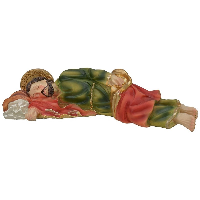 San Giuseppe dormiente in resina serie 20 cm Mondo Presepi