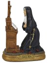 Santa Rita inginocchiata serie 20 cm Mondo Presepi