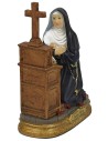 Santa Rita inginocchiata serie 20 cm Mondo Presepi