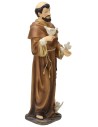 San Francesco con colombe cm 21 statua in resina Mondo Presepi