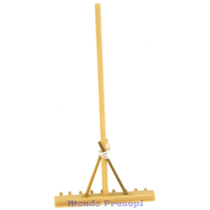 Wooden rake cm 10