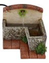 Fountain functioning for presepe cm 17x12x9, 5 h.