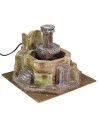 Fontana ottagonale cm 25x25x19,5 h per statue 10-12 cm Mondo