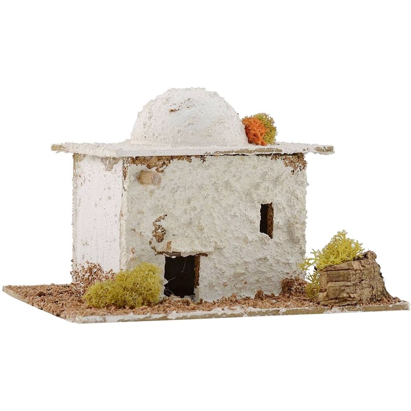 Arab House for presepe cm 16x15x11, 5 h.