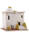 House Arabs for presepe with dome and stairs cm 16,5x14x16 h.